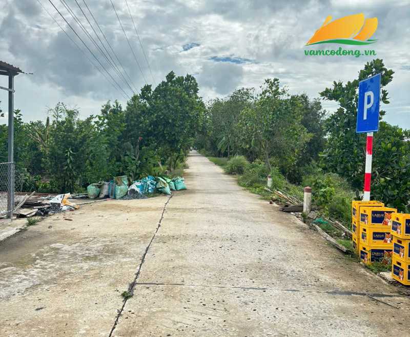 27.456.01 1829m2 đất vườn có 285m2 thổ cư xã Hậu Thạnh